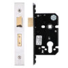 Zoo Hardware Euro Sash Lock (67.5Mm Or 79.5Mm), Satin Stainless Steel