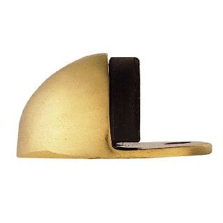 CARLISLE BRASS - AA20-BP FLOOR MOUNTED OVAL DOORSTOP