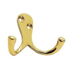 CARLISLE BRASS - AA27-BP VICTORIAN - DOUBLE ROBE HOOK