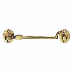 CARLISLE BRASS - AA62-BP CABIN HOOK (152MM : 6 INCH) - HEAVYWEIGHT (SILENT PATTERN)