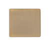 Eurolite Ab1Bb Single Blank Flat Concealed Antique Plate