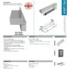 Zoo Hardware Fully Adjustable L Bracket for use with the ML1200 range of Maglocks ADJ-1200L