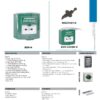Zoo Hardware Illuminated Emergency Release Button (resettable) with front cover - Double Pole voltage EDR-2N