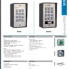 Zoo Hardware Internal/Extenal Heavy Duty Stainless Steel Access Keypad with Latching Feature KP50