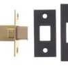 Millhouse Brass Mason Designer Lever on 5mm Slimline Round Rose - Matt Black MHSR500MB
