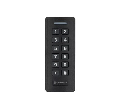 CODELOCKS AL3 Standalone Keypad Door Controller with RFID Black