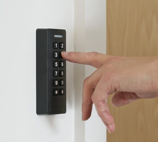 CODELOCKS AL3 Standalone Keypad Door Controller with RFID Black