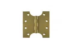 Atlantic (Solid Brass) Parliament Hinges 4" x 2" x 4mm - Satin Brass