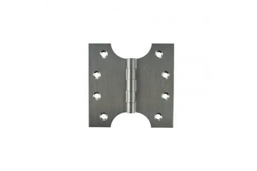Atlantic (Solid Brass) Parliament Hinges 4" x 2" x 4mm - Satin Chrome