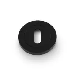 Alexander And Wilks Escutcheon Std Profile On 50X6Mm Rose Matt Black AW391BL