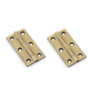 Alexander And Wilks Solid Drawn Cabinet Brass Butt Hinge 2 1/2