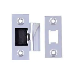Alexander And Wilks Forend & Strike Pack T/Stubular Latch Polished Chrome AW199PC
