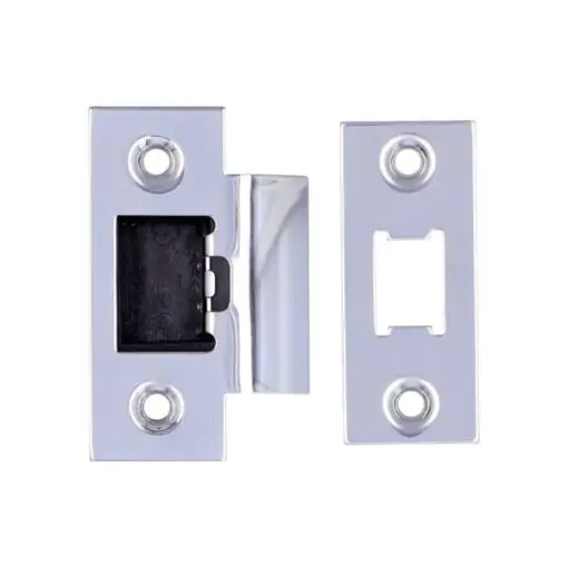 Alexander And Wilks Forend & Strike Pack T/Stubular Latch Polished Chrome AW199PC