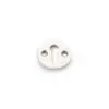 Alexander And Wilks Std Key Profile Round Escutcheon Polished Nickel AW380-PN