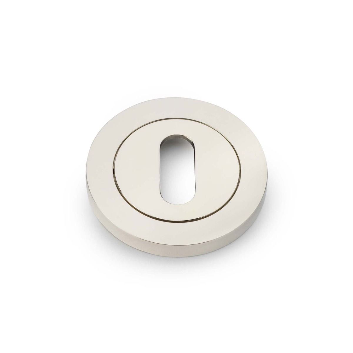 Alexander And Wilks Escutcheon Standard Profile On 50X6mm Rose Pol Nickel Pvd AW391PNPVD