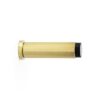 Alexander And Wilks Projection Cyl. Doorstop Reeded 75X20mm Satin Brass Pvd AW602-75-SBPVD