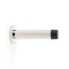 Alexander And Wilks Projection Cyl. Doorstop On Rose 75mm Polished Nickel AW616PN