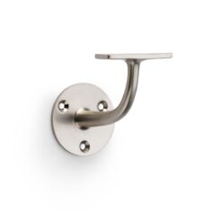 Alexander And Wilks Handrail Bracket (Heavy) 55mm Rose Satin Nickel AW750SN