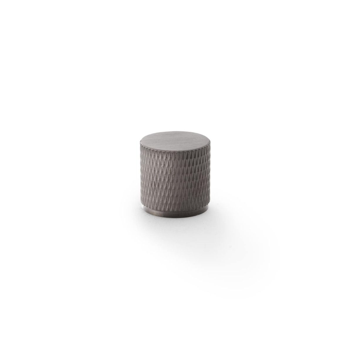 Alexander And Wilks Brunel Diamond Knurled Knob Large 35mm Dark Bronze Pvd AW800-35-DBZPVD