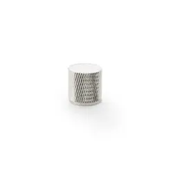 Alexander And Wilks Brunel Diamond Knurled Knob Large 35mm Polished Nickel AW800-35-PN