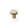 Alexander & Wilks Hanover Knurled Circular Cupboard Knob 30Mm AW802-30-AB Antique Brass