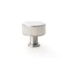 Alexander And Wilks Lucia Reeded Cabinet Knob 29mm Satin Nickel AW807R-29-SN