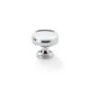 Alexander And Wilks Lynd Cupboard Knob 38mm Dia. Polished Chrome AW808-38-PC