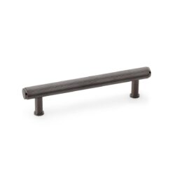 Alexander And Wilks Knurled T-Bar Cabinet Pull 224mm C/C Dark Bronze Pvd AW809-224-DBZPVD