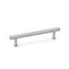 Alexander And Wilks Knurled T-Bar Cabinet Pull 160mm C/C Satin Chrome AW809-160-SC