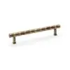 Alexander And Wilks Bamboo T-Bar Cabinet Pull 160mm C/C Antique Brass AW809B-160-AB