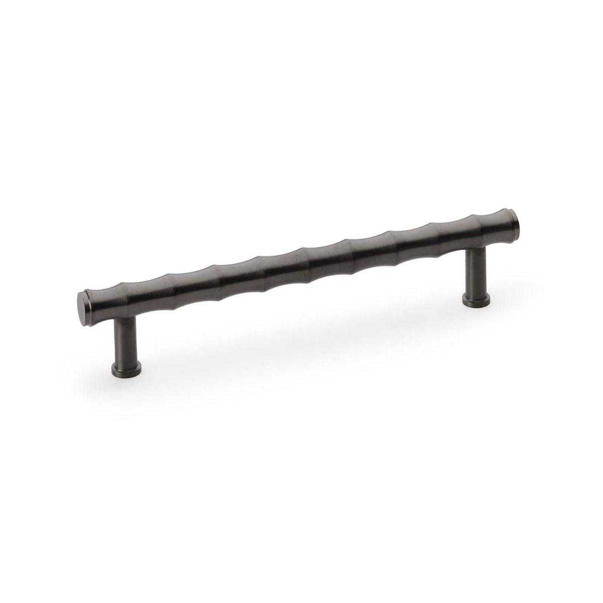 Alexander And Wilks Bamboo T-Bar Cabinet Pull 160mm C/C Dark Bronze Pvd AW809B-160-DBZPVD