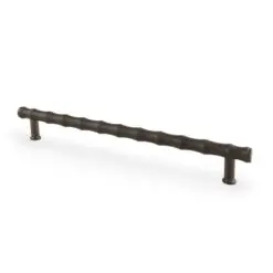 Alexander And Wilks Bamboo T-Bar Cabinet Pull 160Mm C/C Dark Bronze Pvd AW809B-224-DBZPVD