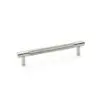 Alexander And Wilks Brunel Diamond Knurled Tbar Handle 192mm C/C Pol Nick AW810-192-PN