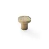 Alexander & Wilks Hanover Cupboard Knob Hammered Finish To Face Of Knob AW820-38-AB Antique Brass