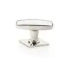 Alexander And Wilks Plain Soap Dish Knob Small 47mm Polished Nickel AW822-47-PN