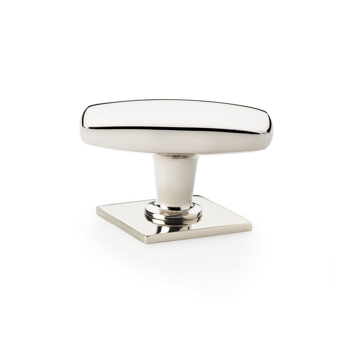 Alexander And Wilks Plain Soap Dish Knob Small 47mm Polished Nickel AW822-47-PN