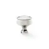Alexander And Wilks Harris Cupboard Knob 32mm Dia. Polished Nickel AW831-32-PN