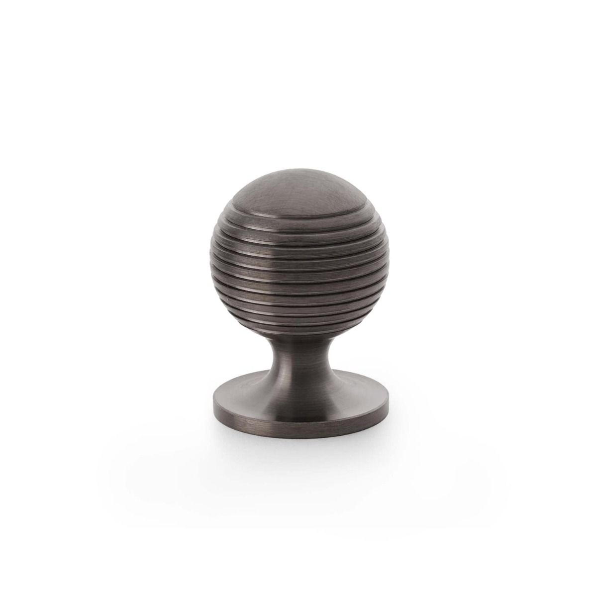 Alexander & Wilks Caesar Cupboard Knob 38Mm On Round Rose AW832-38-DBZPVD Dark Bronze Pvd