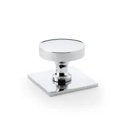 Alexander And Wilks Bullion Cabinet Knob 38mm Polished Chrome AW835-38-PC