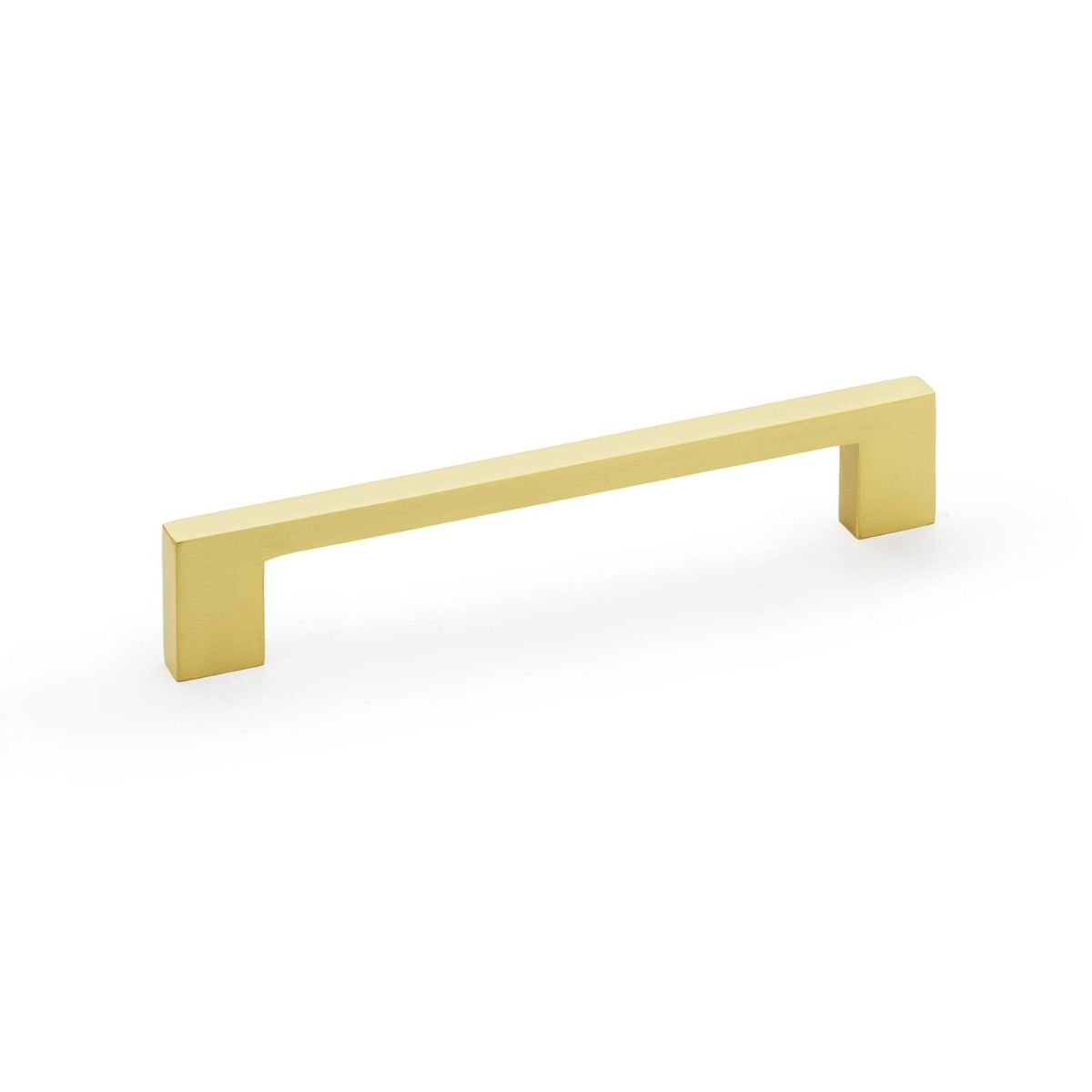 Alexander And Wilks Marco Cabinet Pull Handle 160mm C/C Satin Brass AW837-160-SB