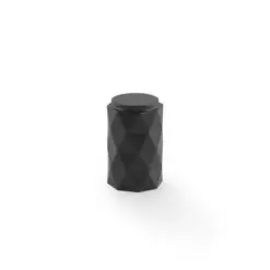 Diamond Cut Cylinder Cabinet Knob