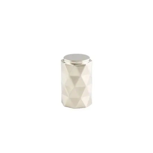 Diamond Cut Cylinder Cabinet Knob