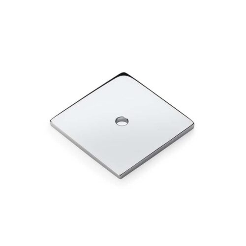 Alexander And Wilks Quantock Square Backplate AW893-38-PC Polished Chrome