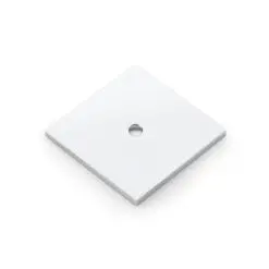 Alexander And Wilks Bullion Square Backplate - 45Mm AW894-45-PC Polished Chrome