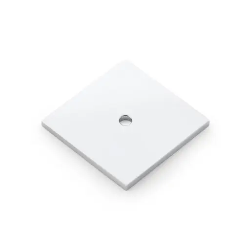 Alexander And Wilks Bullion Square Backplate - 45Mm AW894-45-PC Polished Chrome