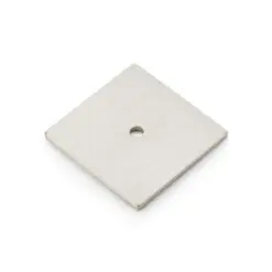 Alexander And Wilks Bullion Square Backplate - 45Mm AW894-45-SN Satin Nickel