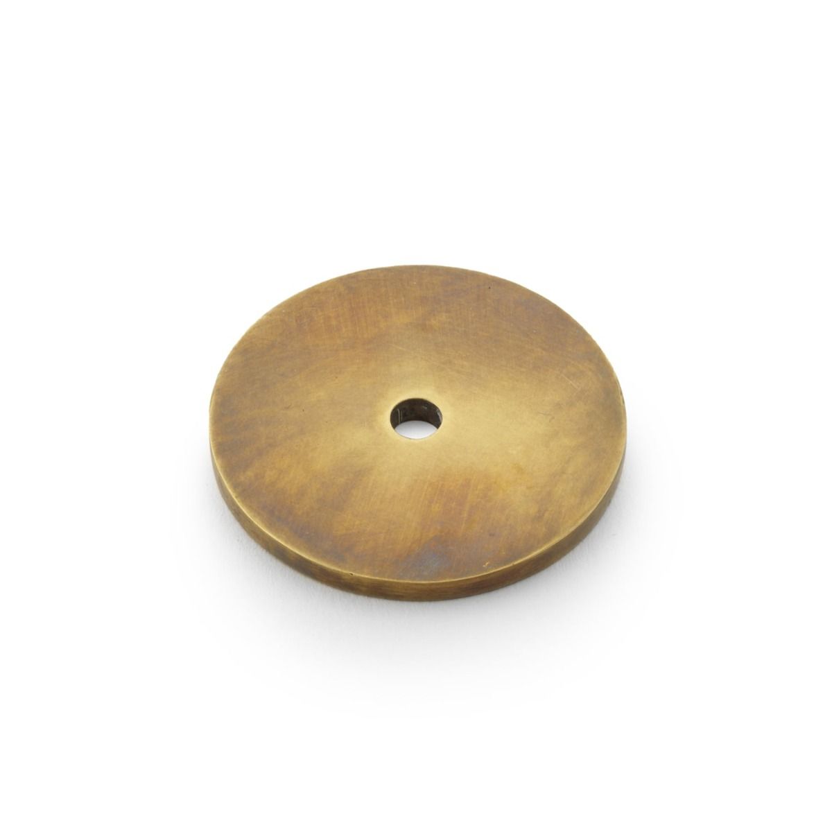 Alexander & Wilks Circular Backplate To Suit Cabinet Hardware AW895-30-BB Burnished Brass