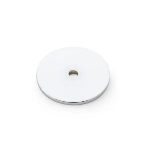 Alexander And Wilks Circular Backplate 40X3mm T/S Cabinet Hw Polished Chrome AW895-40-PC
