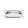 Alexander And Wilks Quantock Cup Pull Handle 203mm C/C Polished Nickel AW906PN