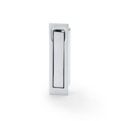 Alexander And Wilks Sliding Door Edge Pull Square Satin Chrome AW990SC